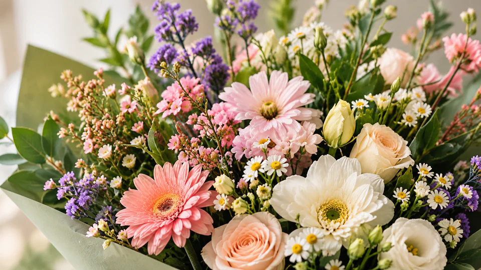Floristens val – unik bukett bunden för hand